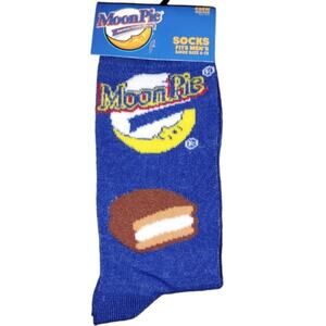 Moon Pie Novelty Crew Socks